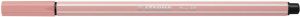 Stabilo Pen 68 viltstift blush (blushroze)