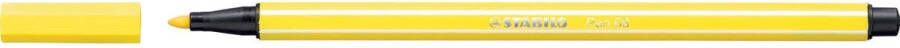 Stabilo Viltstift Pen 68 24 medium citroengeel