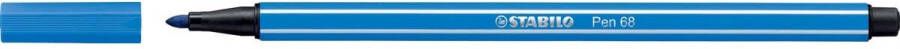 Stabilo Viltstift Pen 68 41 medium ultramarijn blauw