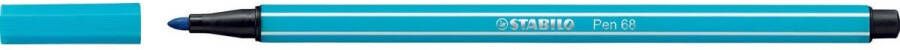 Stabilo Viltstift Pen 68 31 medium lichtblauw