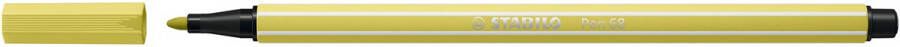 Stabilo Pen 68 viltstift mosterdgeel