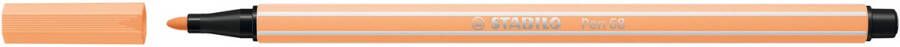 Stabilo Pen 68 viltstift pastel oranje