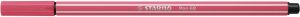 Stabilo Pen 68 viltstift strawberry red (aardbeirood)
