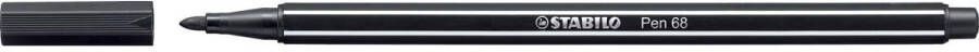 Stabilo Viltstift Pen 68 46 medium zwart