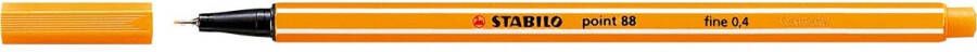 Stabilo Fineliner point 88 54 fijn oranje