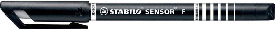 Stabilo Fineliner Sensor 189 46 fijn zwart