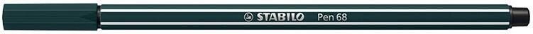 Stabilo Viltstift Pen 68 63 medium aardegroen - Foto 2