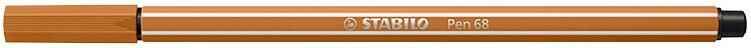 Stabilo Viltstift Pen 68 89 medium donker oker - Foto 4