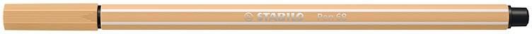 Stabilo Viltstift Pen 68 88 medium licht oker