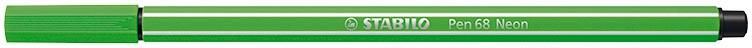 Stabilo Viltstift Pen 68 033 medium neon groen - Foto 4