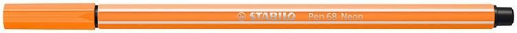 Stabilo Viltstift Pen 68 054 medium neon oranje - Foto 4