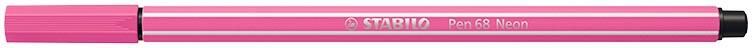 Stabilo Viltstift Pen 68 056 medium neon roze - Foto 4