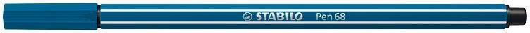 Stabilo Viltstift Pen 68 51 medium turquoiseblauw - Foto 4