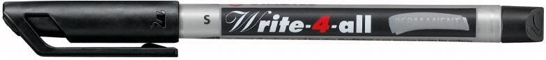 Stabilo Write-4-all (series 146 156 en 166) fineliner zwart schrijfbreedte 0 4 mm - Foto 1