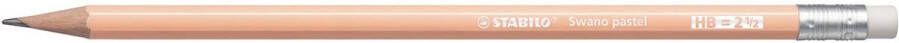 Stabilo Swano pastel potlood HB met gom oranje