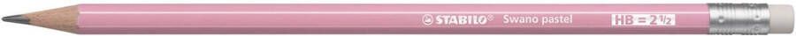 Stabilo Swano pastel potlood HB met gom roze