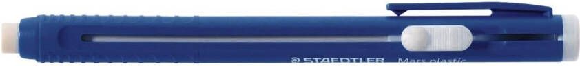 Staedtler gum Mars Plastic gumhouder blauw lichaam