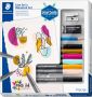 Staedtler Brushletteringset Design Journey art & botanical 10-delige set - Thumbnail 1