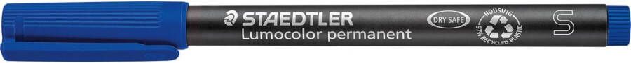 Staedtler Lumocolor 313 OHP-marker permanent 0 4 mm blauw