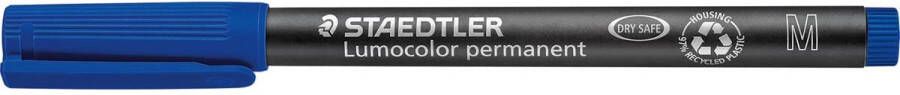 Staedtler Lumocolor 317 OHP-marker permanent 1 0 mm blauw