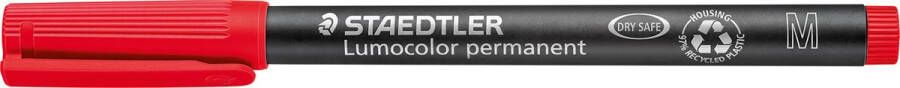 Staedtler Lumocolor 317 OHP-marker permanent 1 0 mm rood