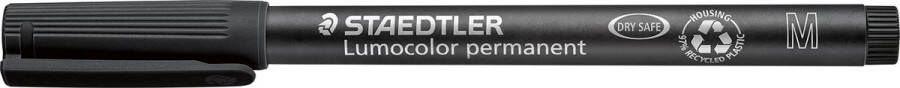 Staedtler Lumocolor 317 OHP-marker permanent 1 0 mm zwart