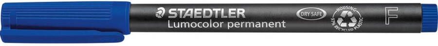 Staedtler Lumocolor 318 OHP-marker permanent 0 6 mm blauw