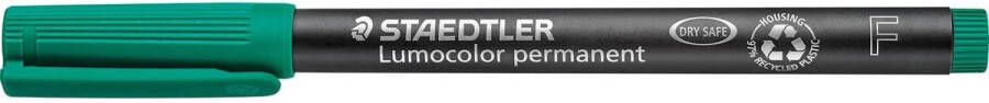 Staedtler Lumocolor 318 OHP-marker permanent 0 6 mm groen