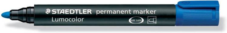 Staedtler Lumocolor 352 permanent marker ronde punt 2 mm blauw