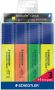 Staedtler Markeerstift 364 Textsurfer set Ã  3 stuks assorti + 1 geel gratis - Thumbnail 1