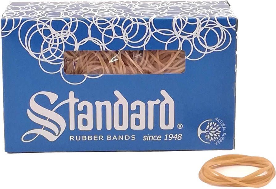 Standard Rubber Band Elastiek s 18 80x1.5mm 500gr 1660 stuks bruin