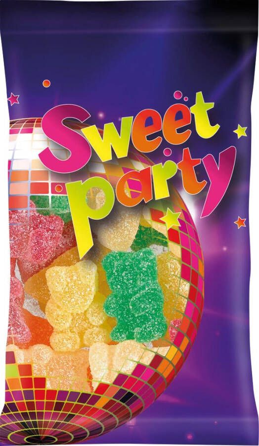Sweet party zure beertjes zakje van 100 g
