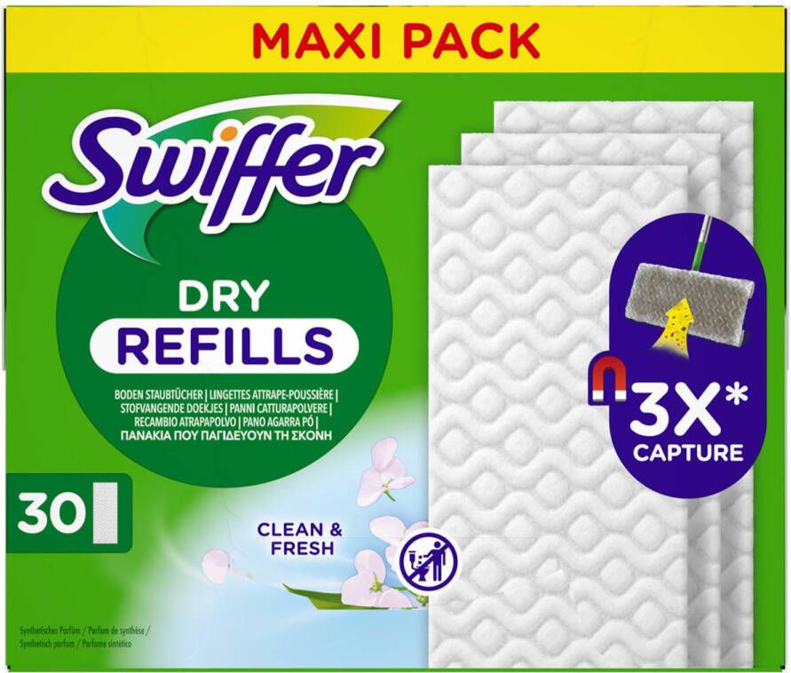 Swiffer Dry navulling pak van 30 stuks