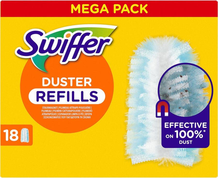 Swiffer Duster navullingen pak van 18 stuks