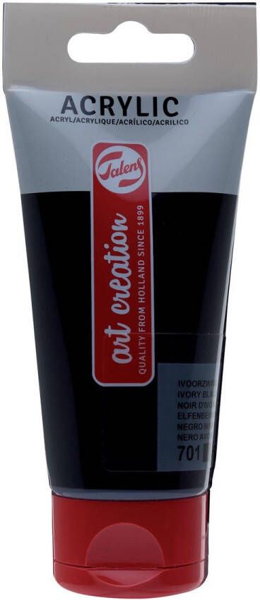 Talens Art Creation Acrylverf 701 ivoorzwart tube Ã  75ml