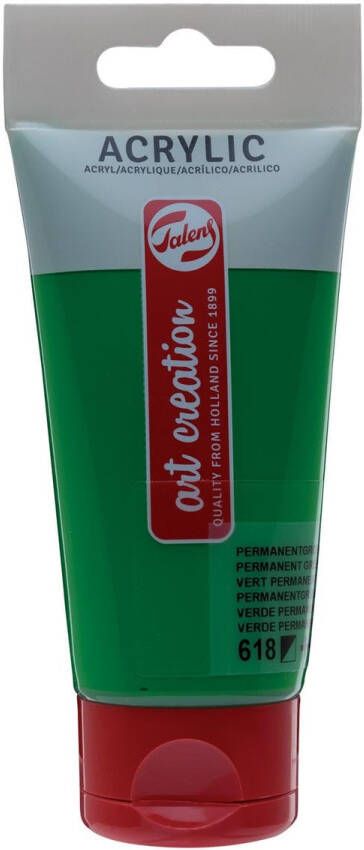 Talens Art Creation Acrylverf 618 permanentgroen licht tube Ã  75ml