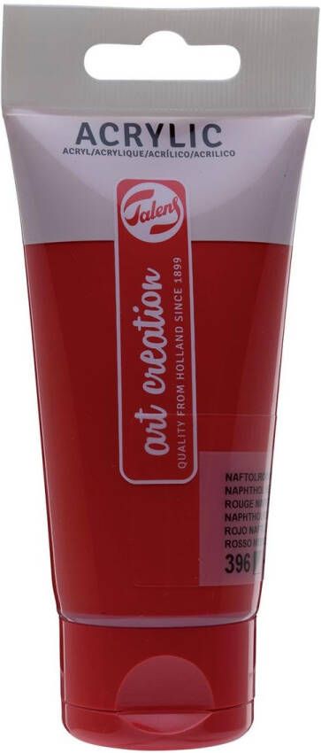 Talens Art Creation Acrylverf 396 naftolrood middel tube Ã  75ml