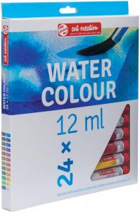 Talens Art Creation aquarelverf tube van 12 ml set van 24 tubes in geassorteerde kleuren