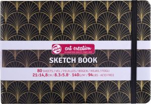 Talens Art Creation schetsboek Art Deco 21 x 14 8 cm