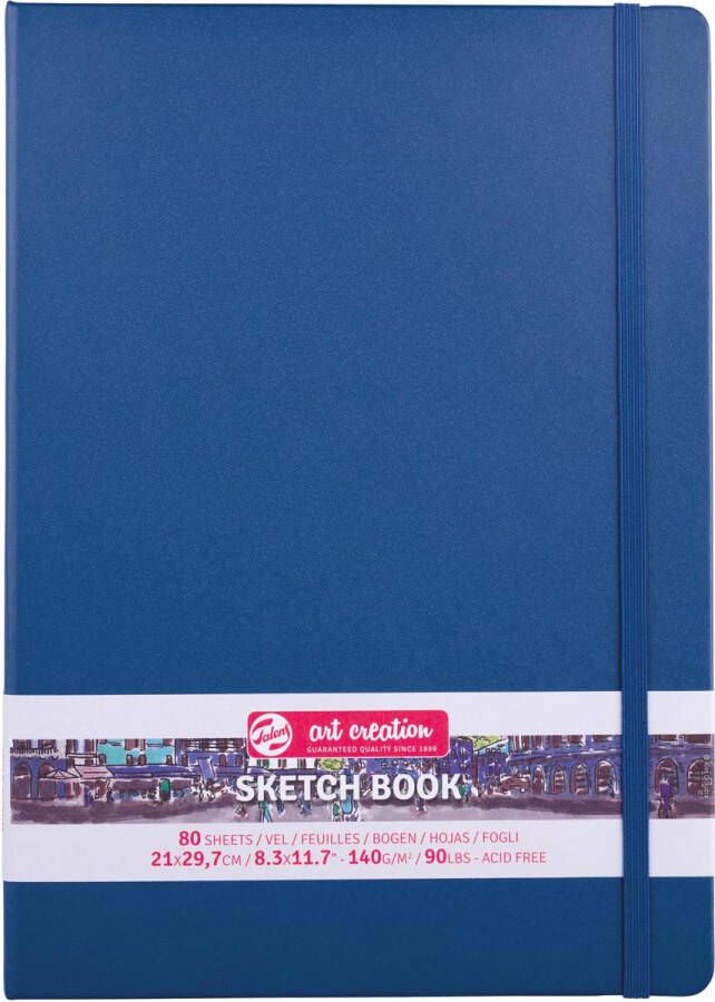 Talens Art Creation schetsboek marineblauw ft 21 x 30 cm