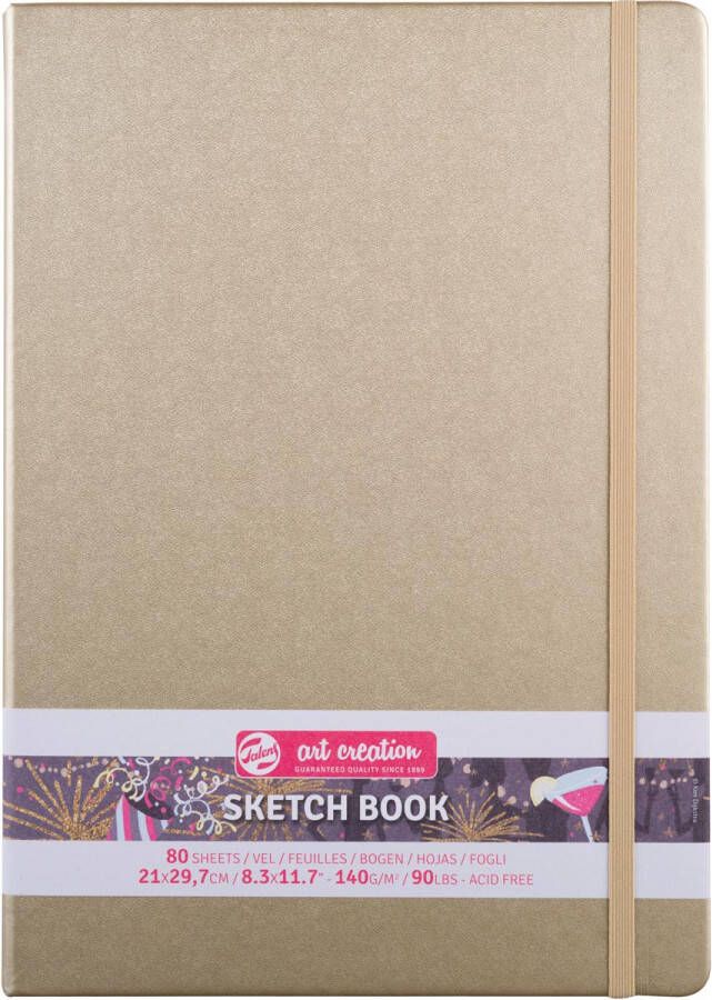 Talens Art Creation schetsboek white gold ft 21 x 30 cm