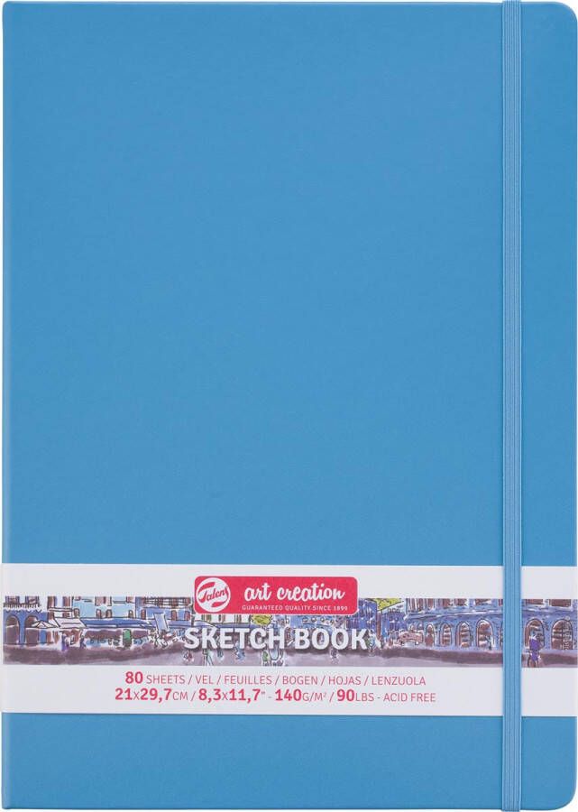 Talens Art Creation schetsboek zeeblauw ft 21 x 30 cm