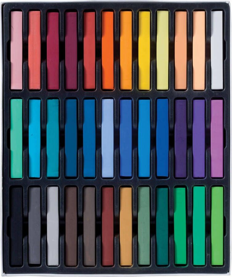 Talens Art Creation softpastels doos van 36 stuks in geassorteerde kleuren