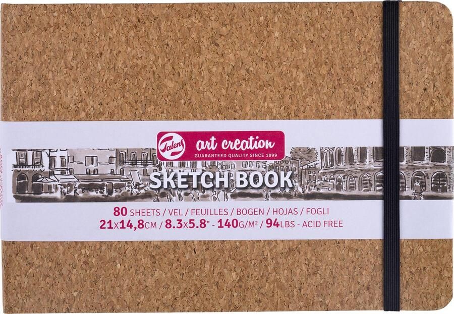 Talens Art Creation schetsboek Kurk 140 g m² ft A5 80 vel