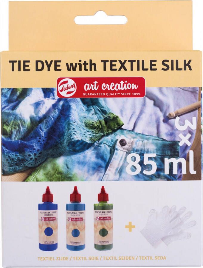 Talens Art Creation Tie Dye set 3x 85 ml blauw