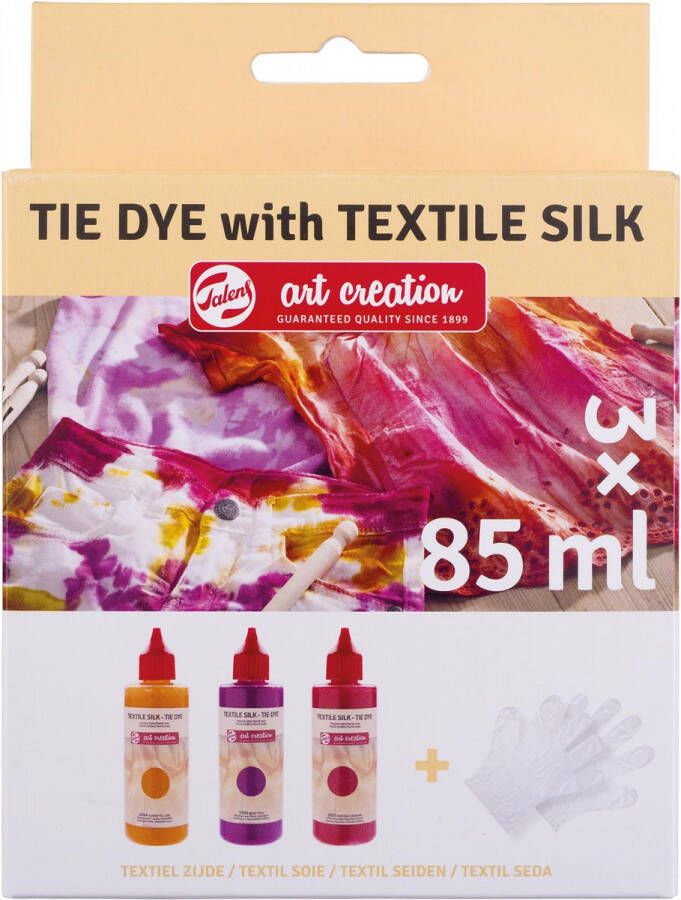 Talens Art Creation Tie Dye set 3x 85 ml roze