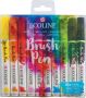 TALENS Ecoline Brush pen etui van 10 stuks helder - Thumbnail 1