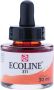 TALENS Ecoline waterverf flacon van 30 ml vermiljoen - Thumbnail 1