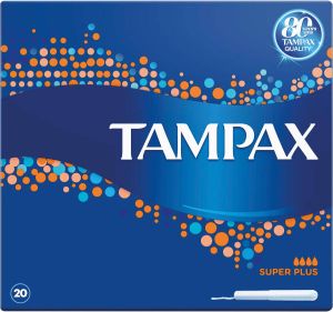 Tampax Super tampons met inbrenghuls pak van 20 stuks