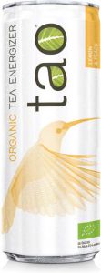 Tao Organic Tea Energizer Lemon blik van 25 cl pak van 24 stuks
